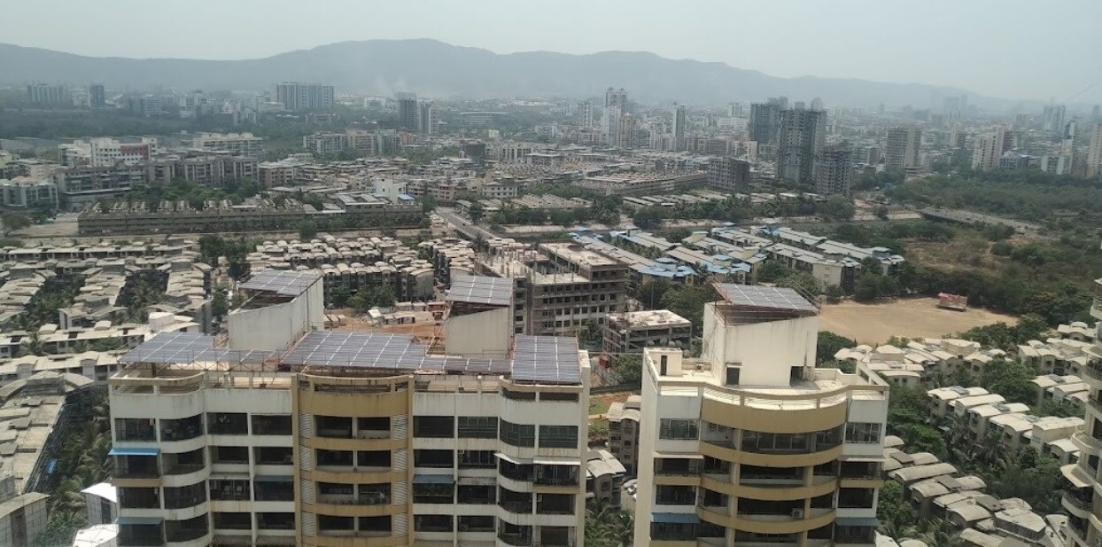 Ghansoli Sector 4_a city with lots of tall buildings
